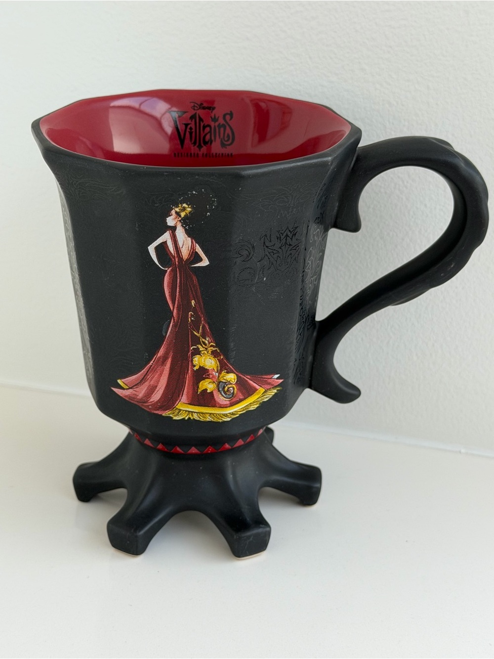 Disney Villains Designer Collection Claw Footed Coffee Mug Mother Gothel Tangled